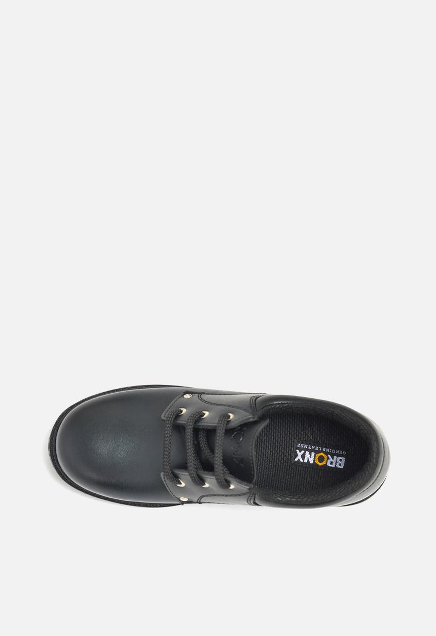 Bronx - Pluto youth action lace up - black