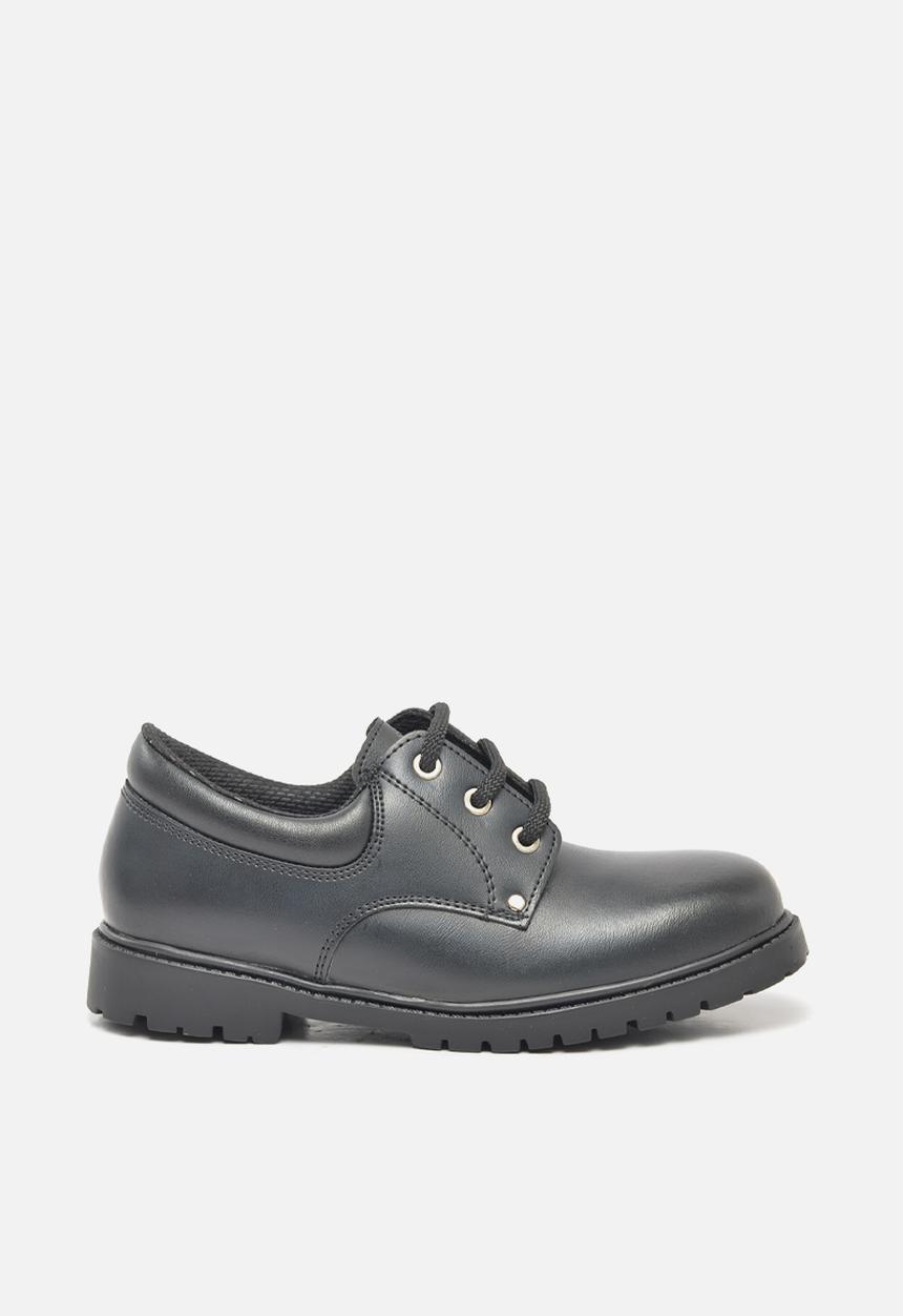 Bronx - Pluto youth action lace up - black