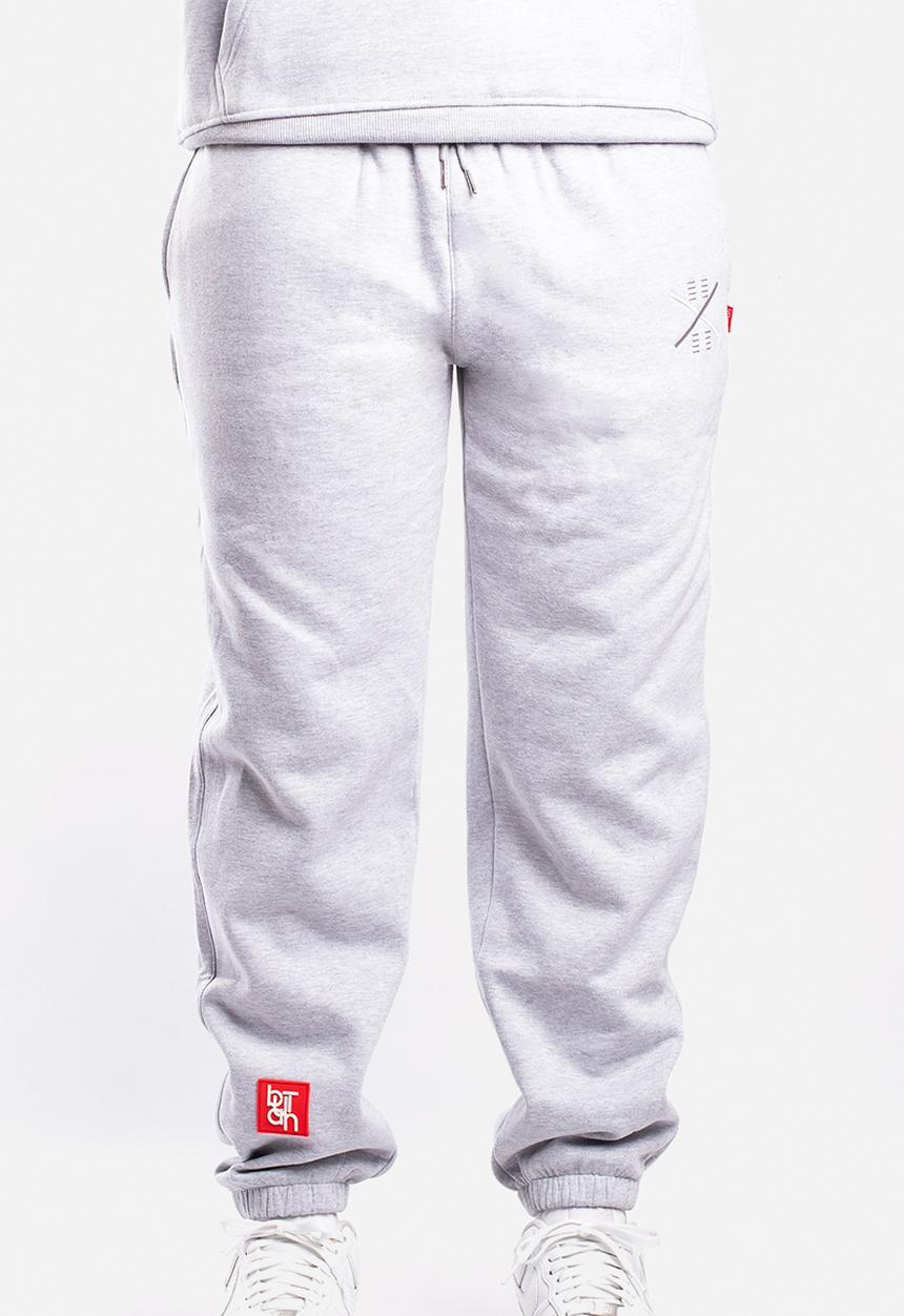 Butan - Classic connections sweatpants - grey melange