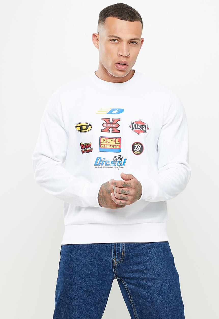 Diesel  - S-ginn-k24 sweater - white