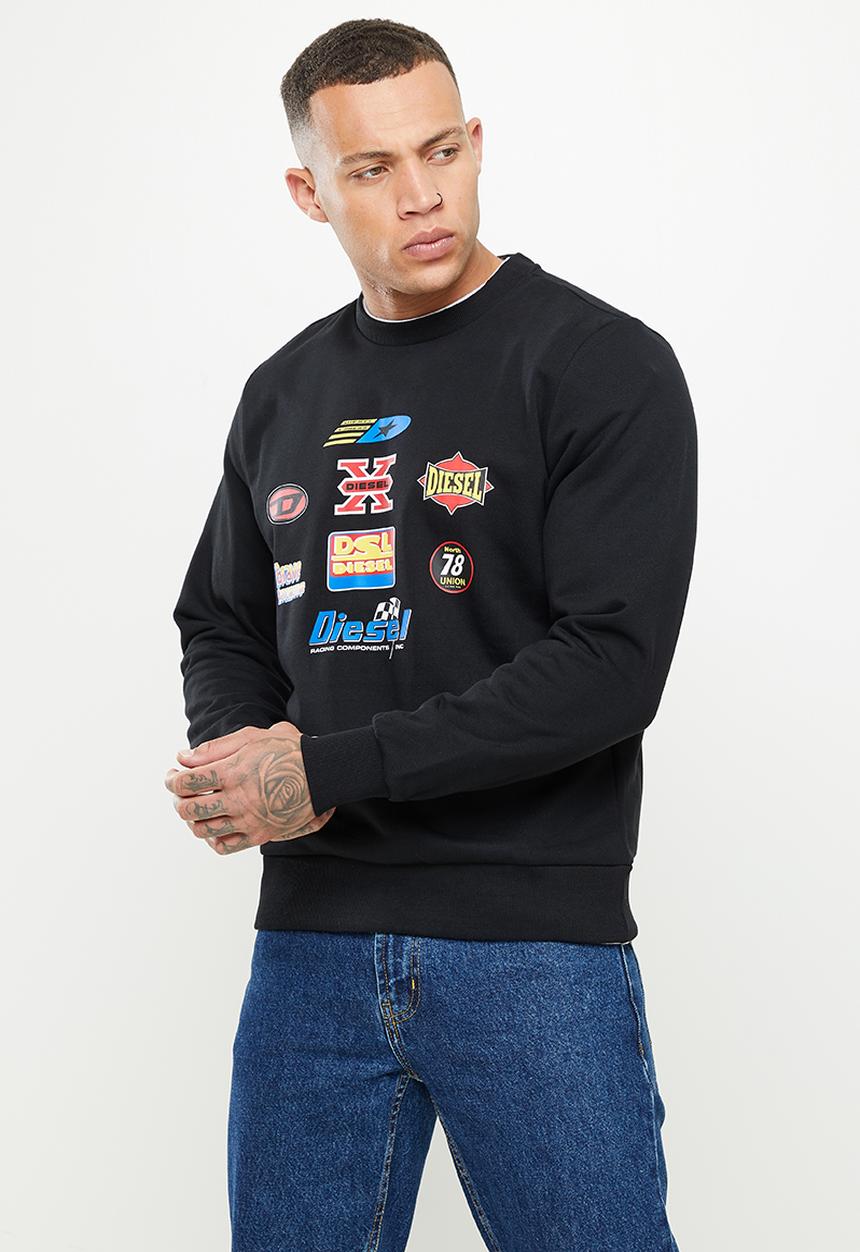 Diesel  - S-ginn-k24 sweater - black