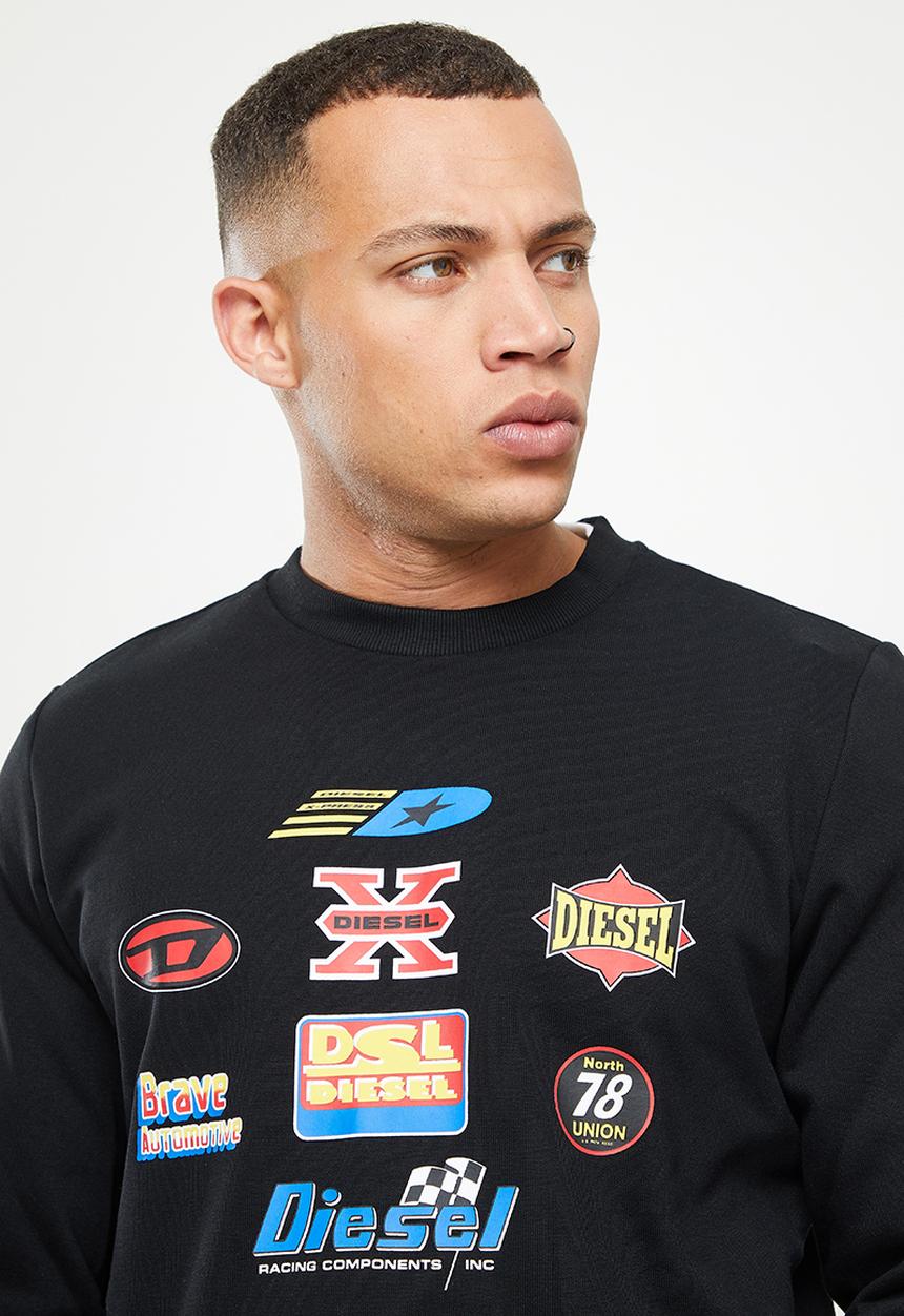 Diesel  - S-ginn-k24 sweater - black