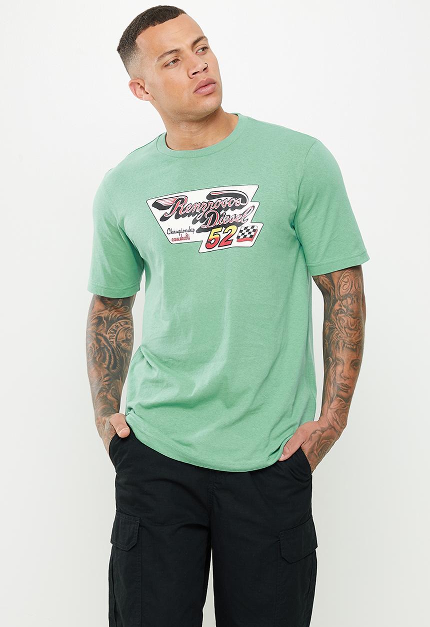 Diesel  - T-just-c15 short sleeve tee - green