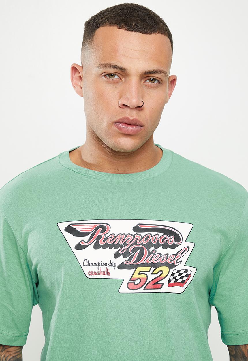 Diesel  - T-just-c15 short sleeve tee - green