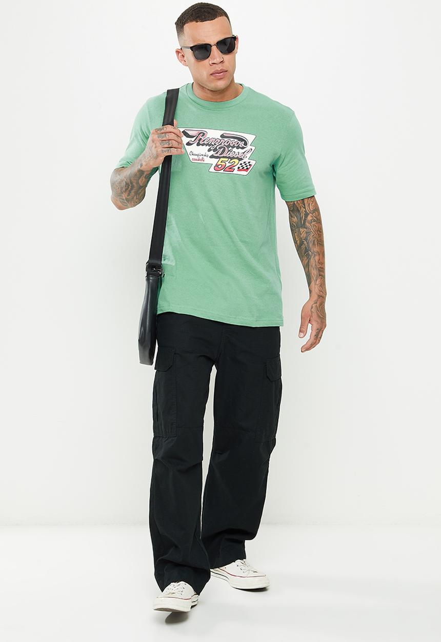Diesel  - T-just-c15 short sleeve tee - green