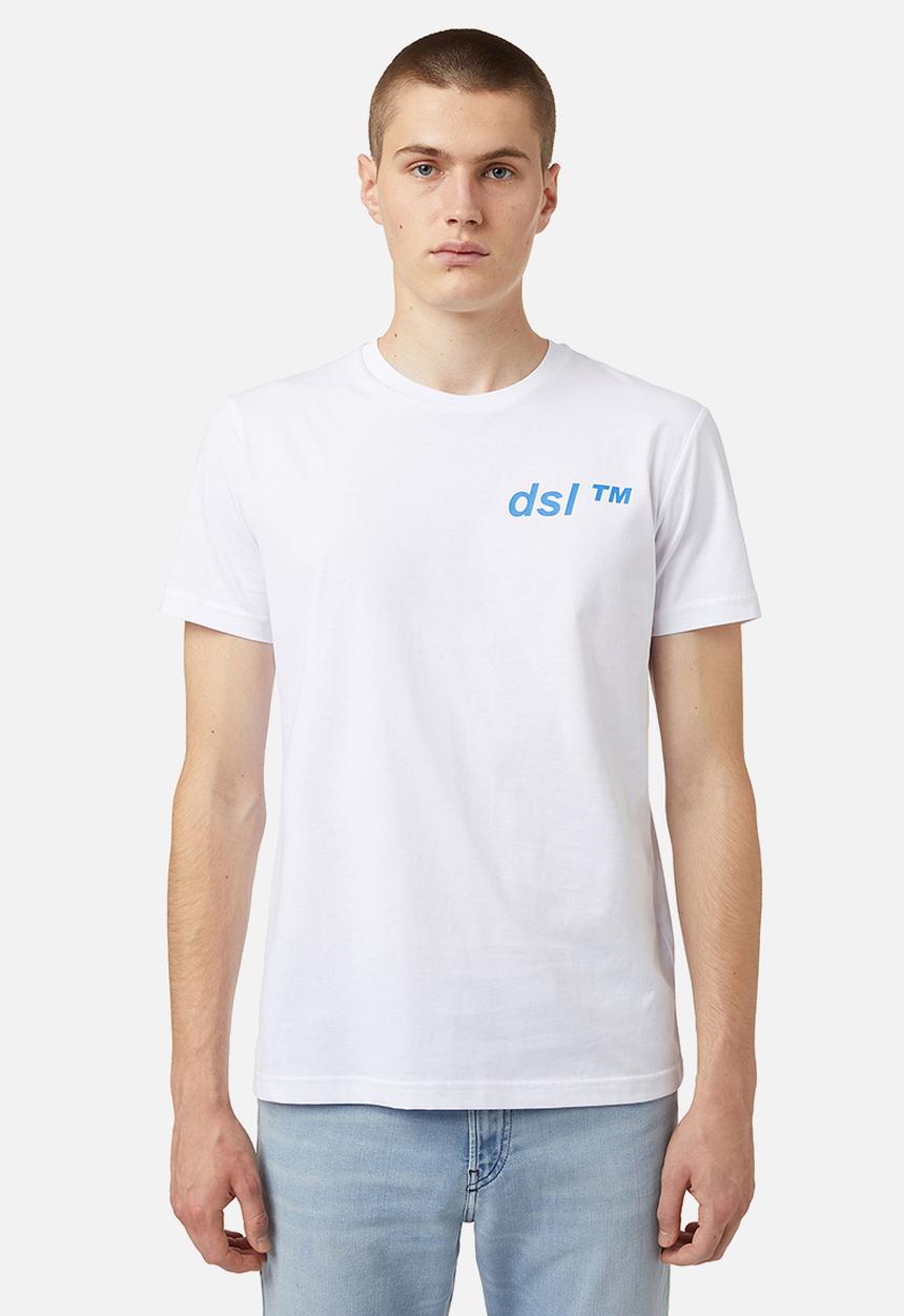 Diesel  - T-diegos-b5 T-shirt - white 