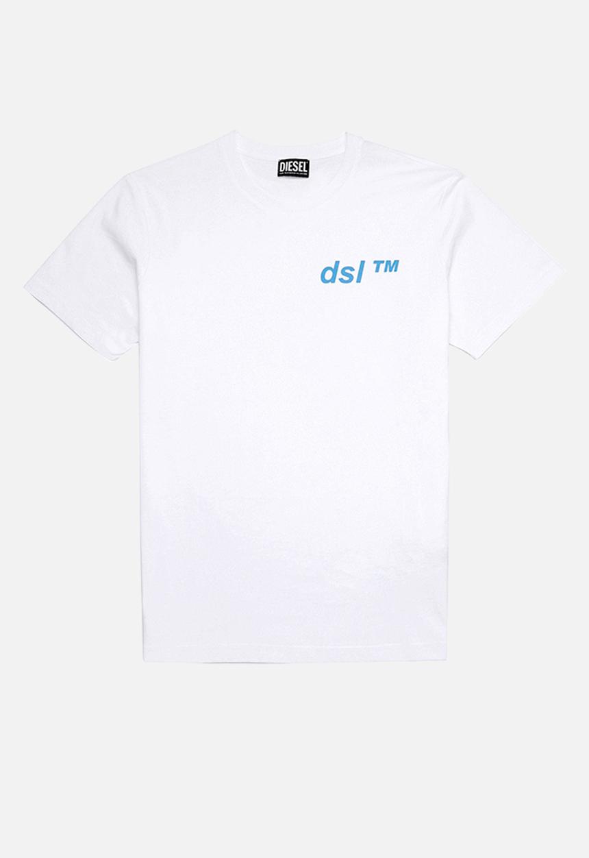 Diesel  - T-diegos-b5 T-shirt - white 