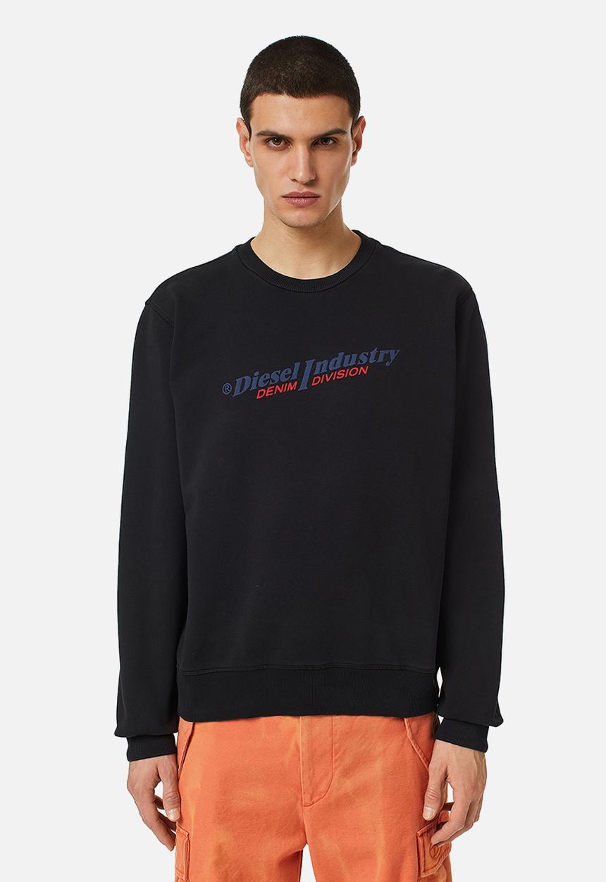 Diesel  - S-ginn-ind sweatshirt - black 