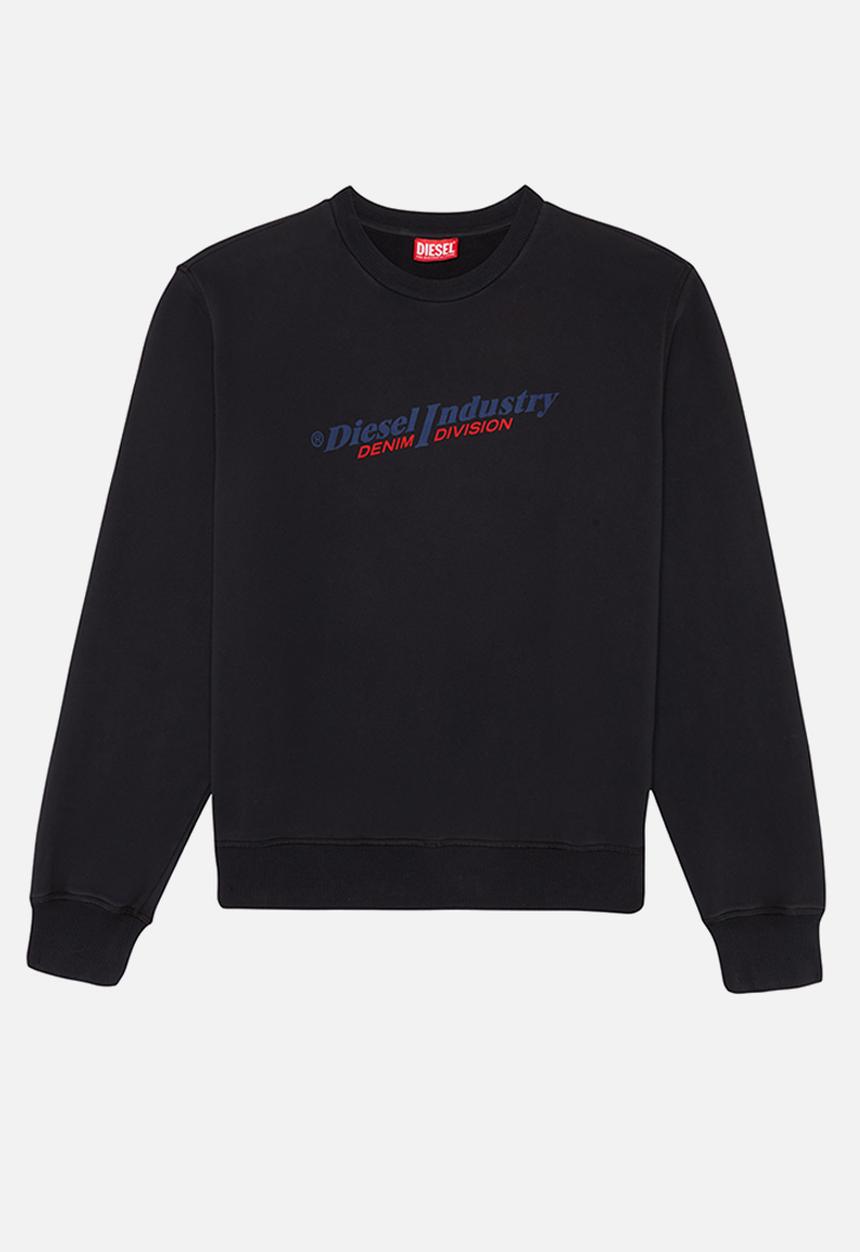 Diesel  - S-ginn-ind sweatshirt - black 