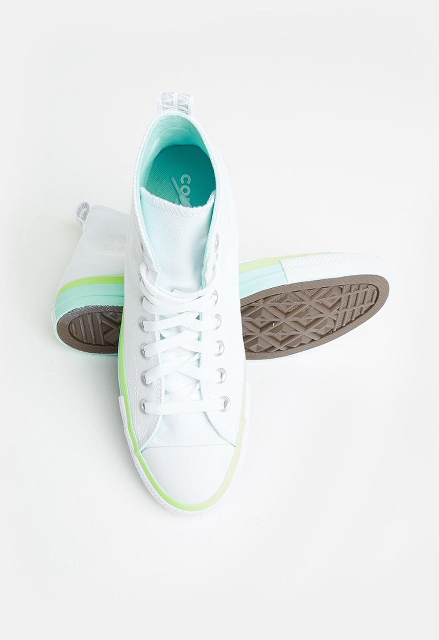 Converse - Chuck taylor all star gradient colorblocked hi - gradient heat
