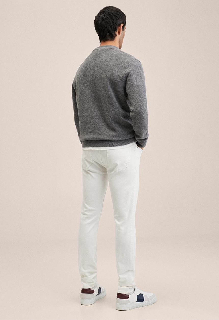 MANGO - Billy  skinny jeans - off white 