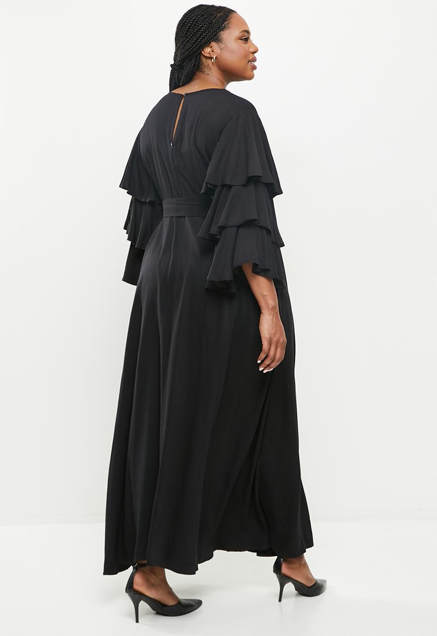 AMANDA LAIRD CHERRY - Plus cairn dress - black