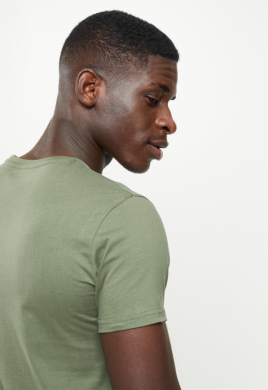 POLO - Men pjc big pony short sleeve tee - green