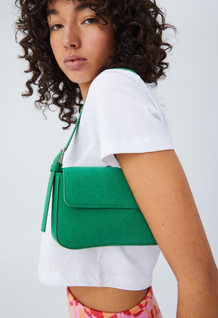 Rubi - Amy mini shoulder bag - bright green micro