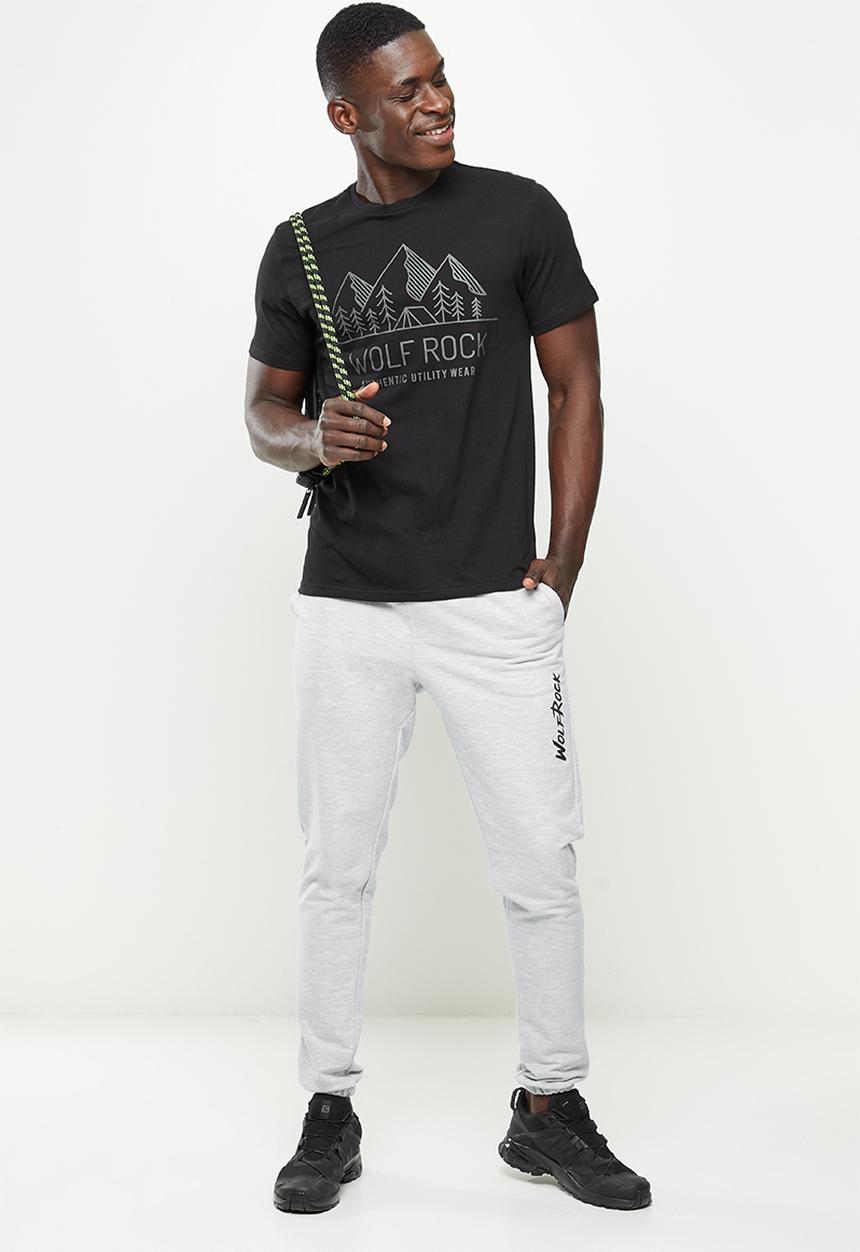 Wolf Rock - Wr joggers - grey melange