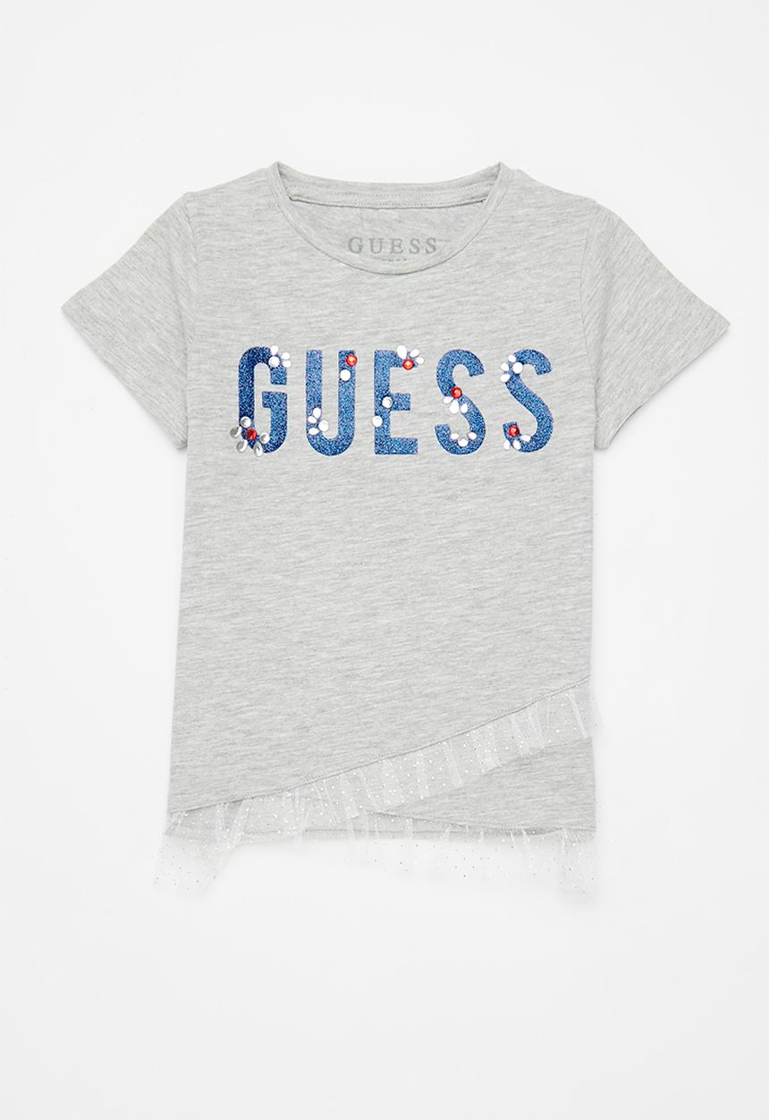 GUESS - Kids short sleeve T-shirt - grey