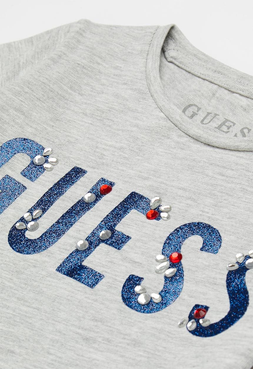 GUESS - Kids short sleeve T-shirt - grey