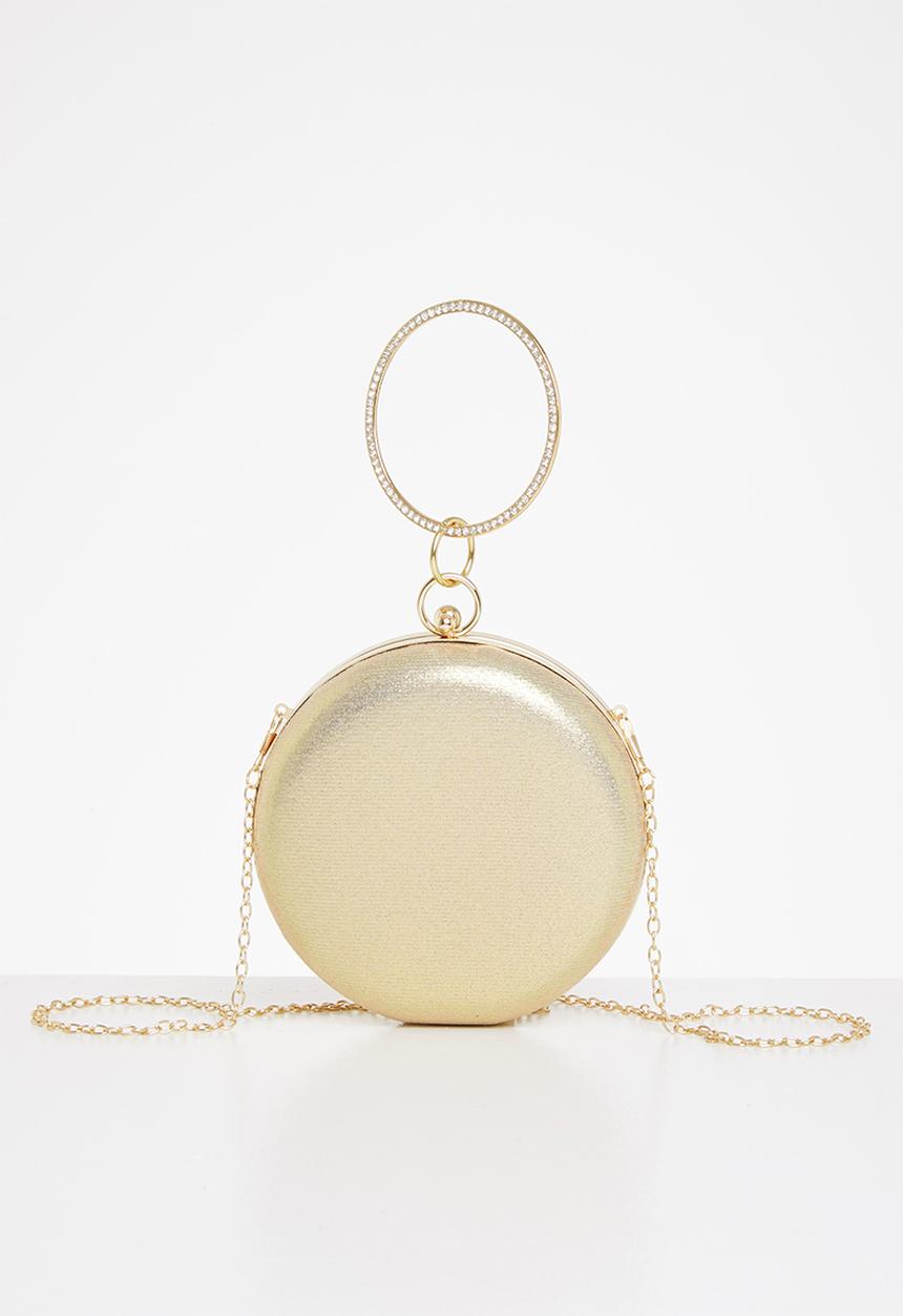 dailyfriday - Circular clutch bag - gold