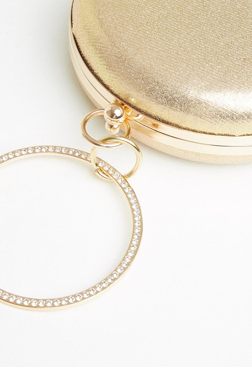 dailyfriday - Circular clutch bag - gold