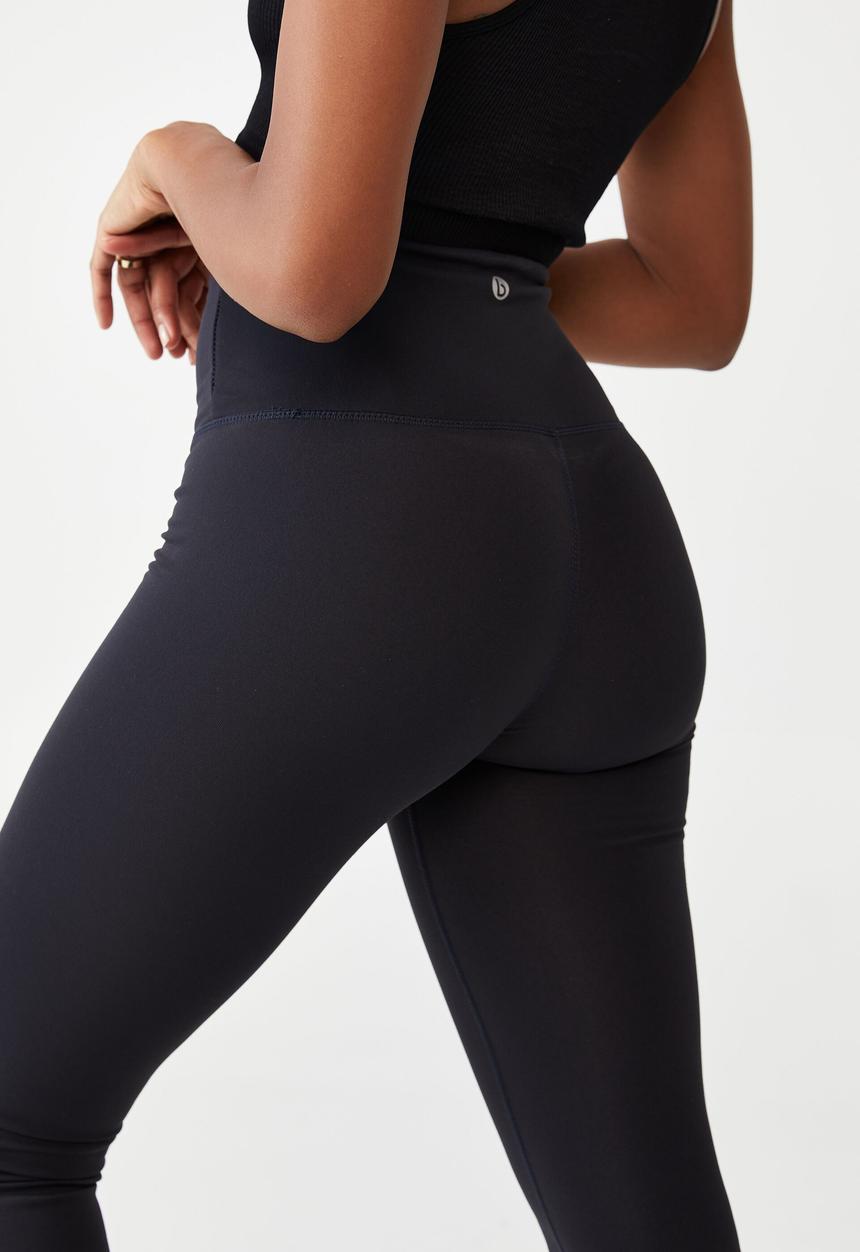 Cotton On - Active high waist core full length tight - core navy