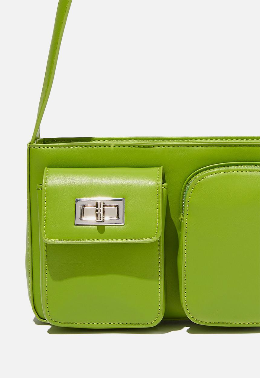 Rubi - Molly shoulder bag- smooth green