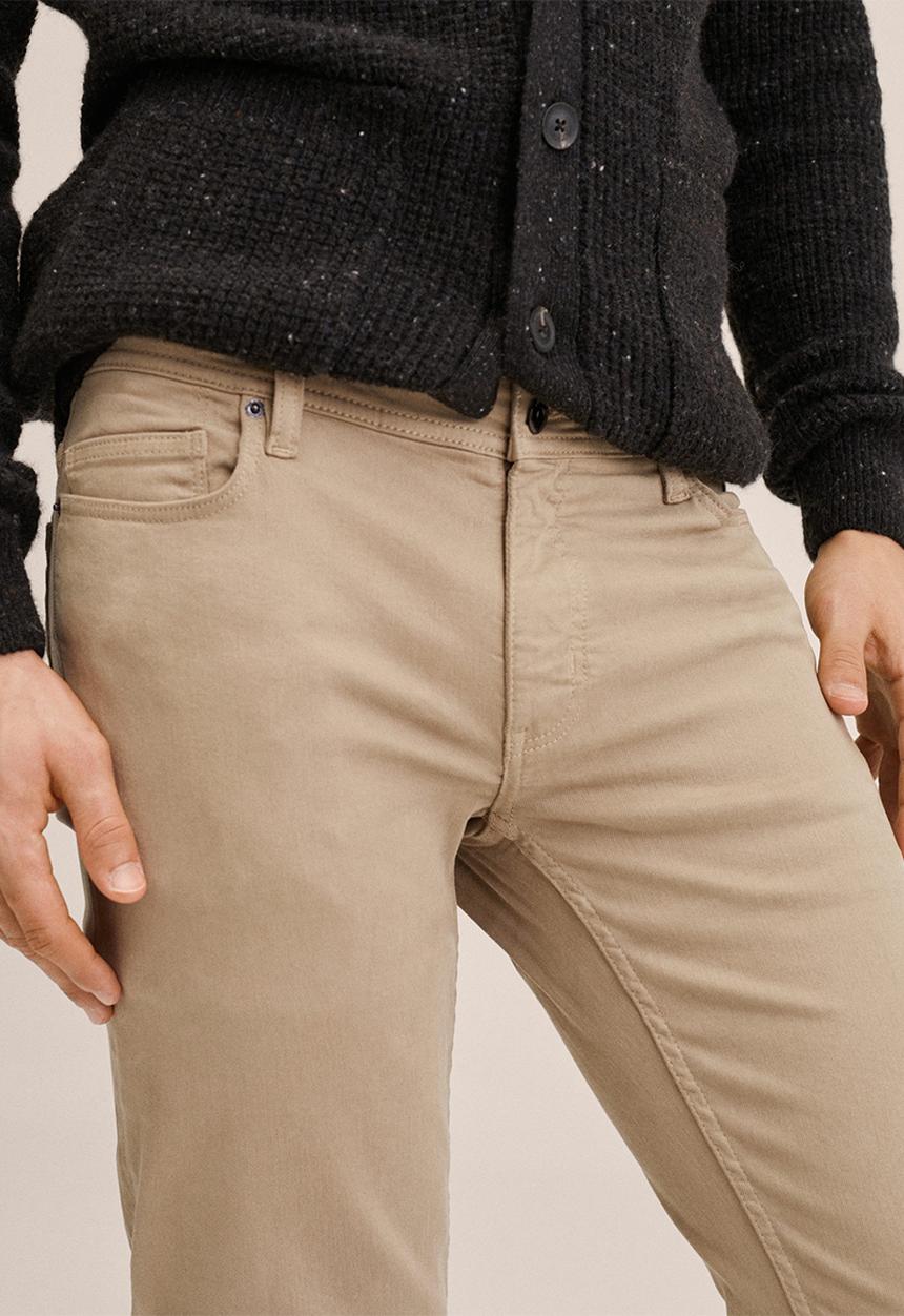 MANGO - Billy skinny jeans - beige