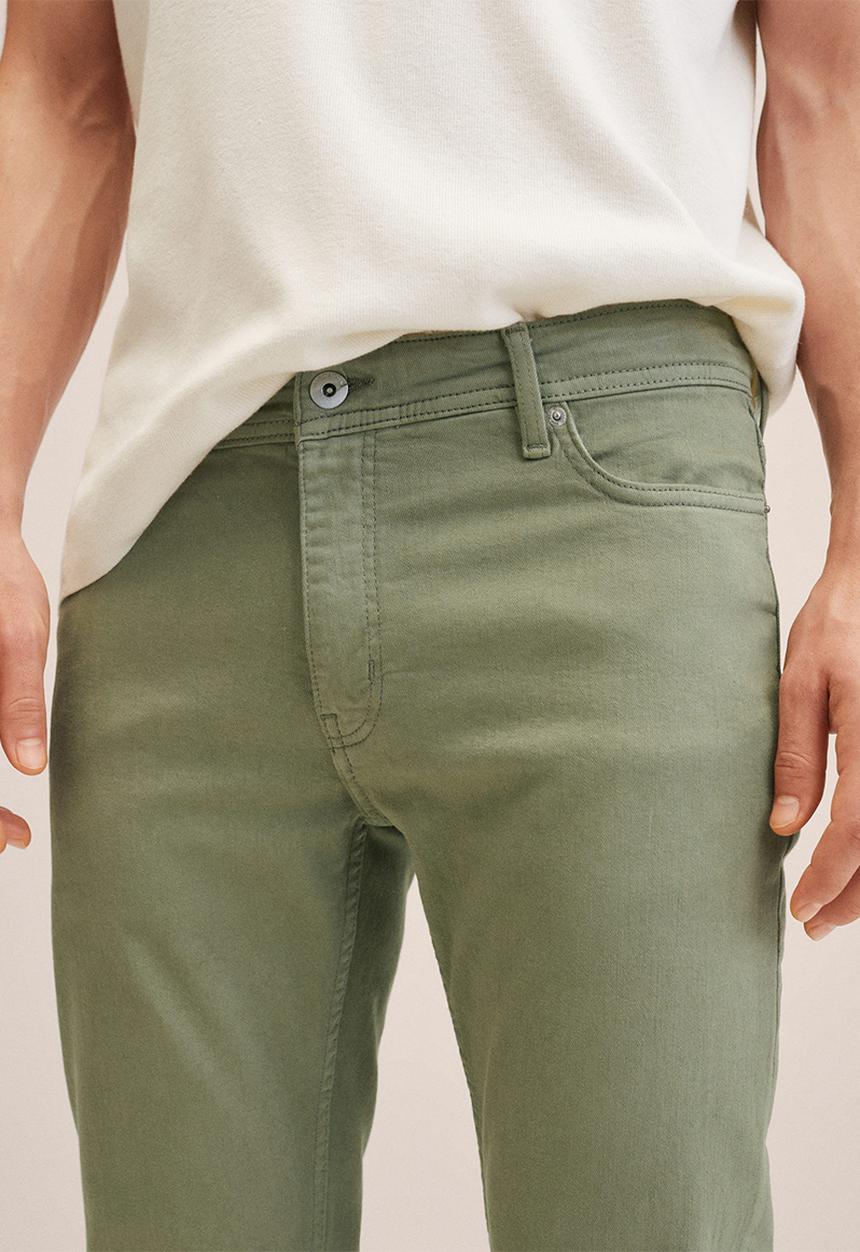 MANGO - Billy skinny jeans - khaki