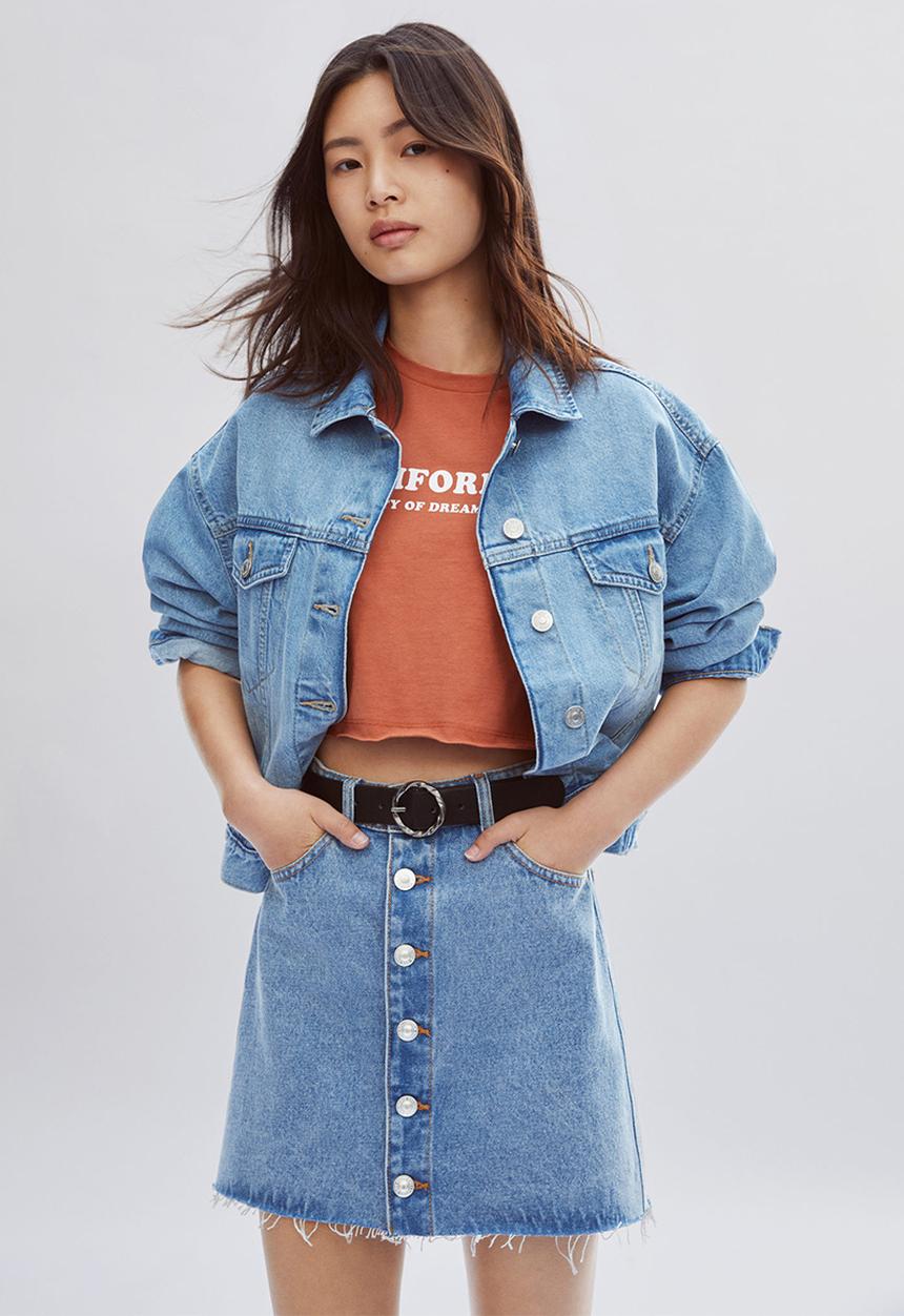 MANGO - T-shirt cali  - orange