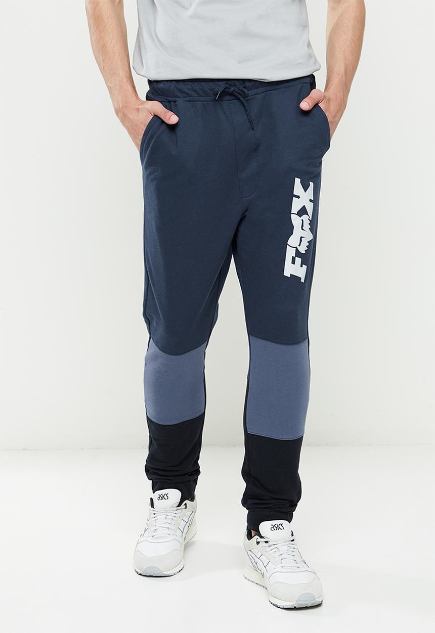 Fox - Lateral fleece jogger - navy