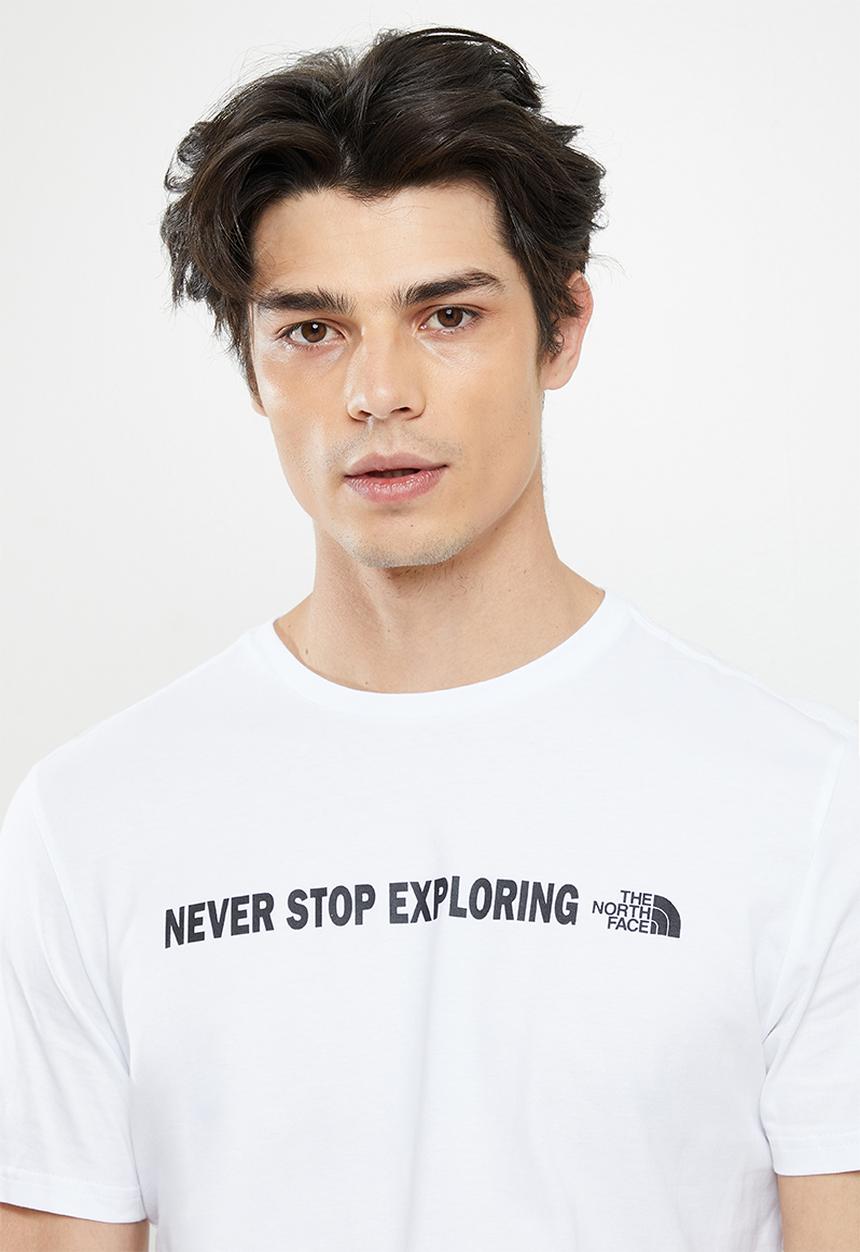 The North Face - M short sleeve open gate tee - white