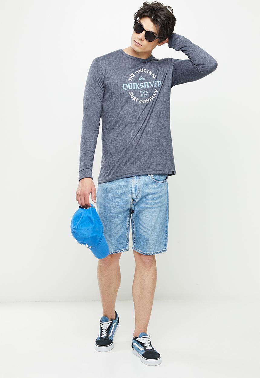 Quiksilver - Urban stories long sleeve - navy blazer