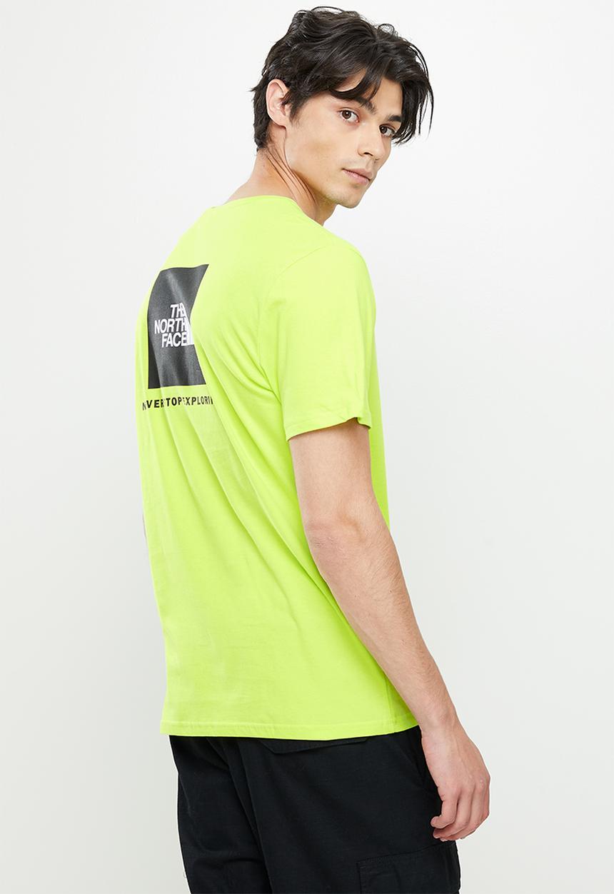 The North Face - M short sleeve redbox tee -  green