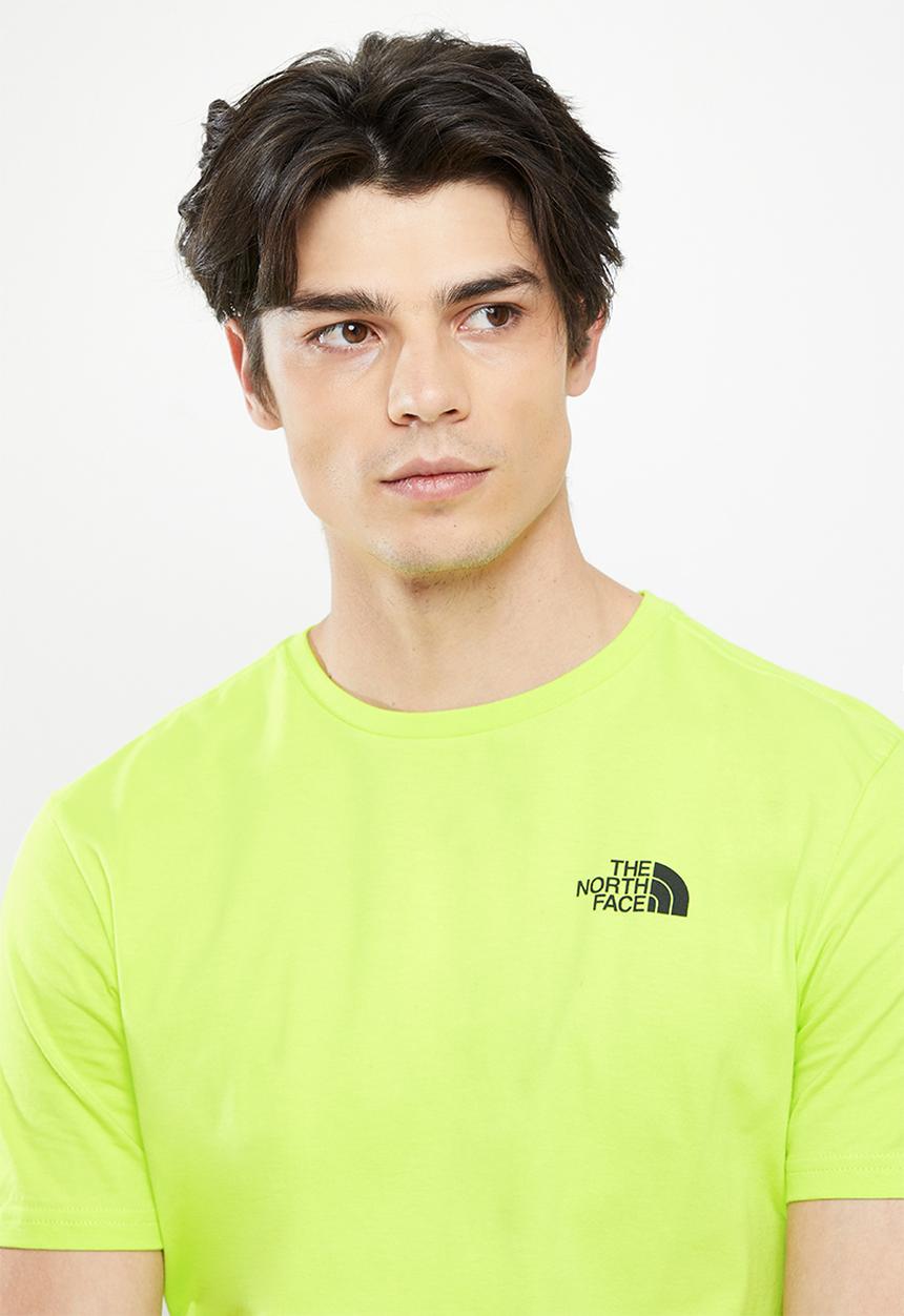 The North Face - M short sleeve redbox tee -  green