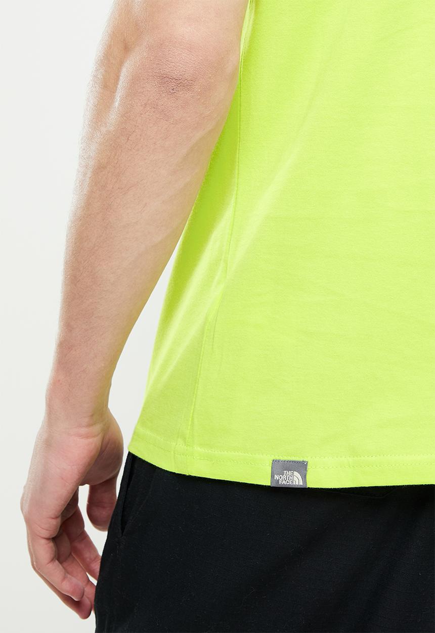 The North Face - M short sleeve redbox tee -  green