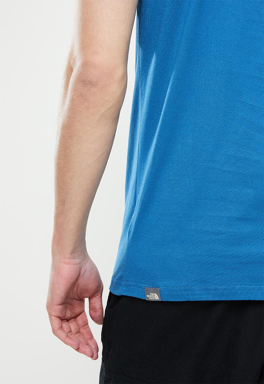 The North Face - M short sleeve rust 2 tee - blue