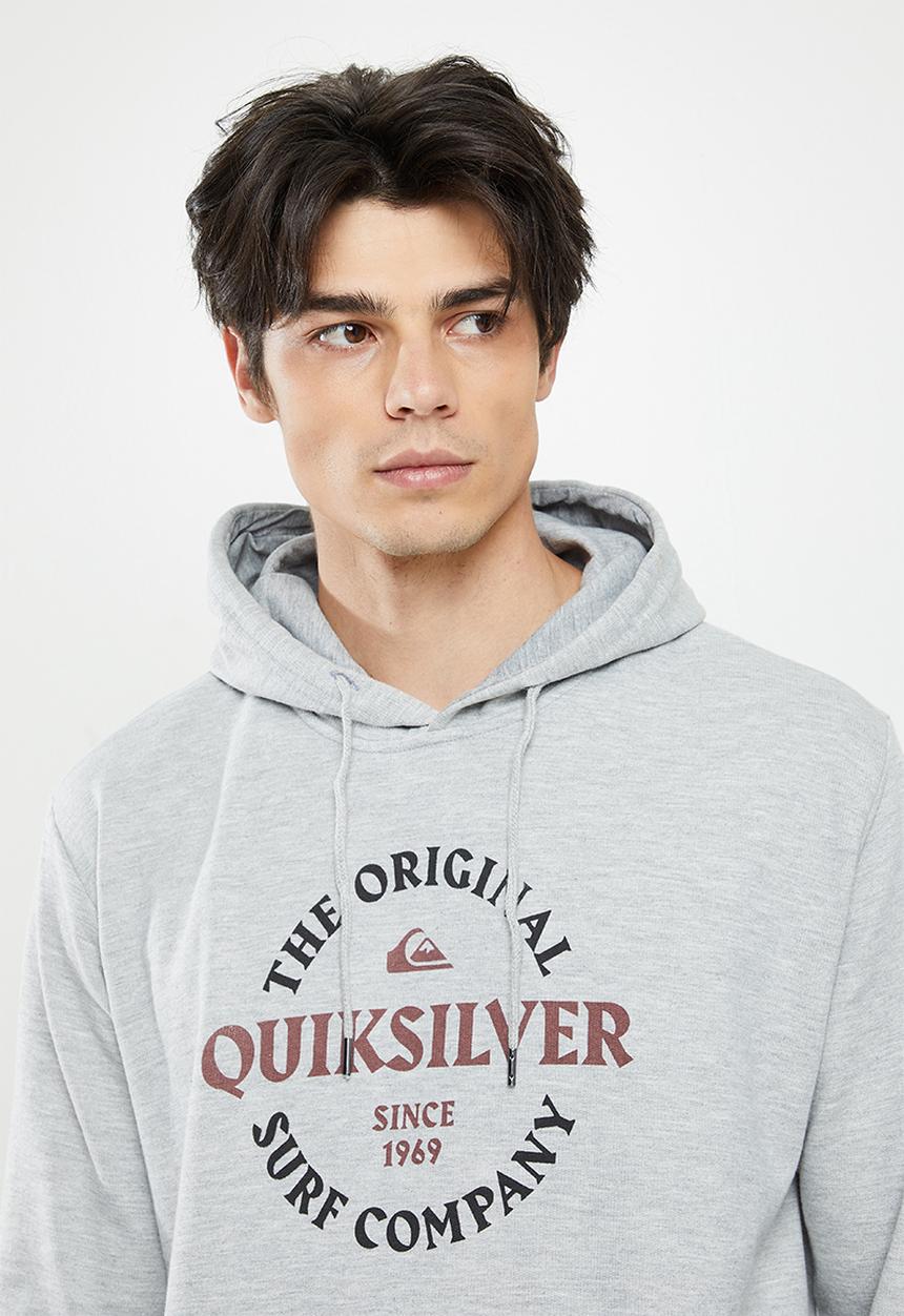 Quiksilver - Urban stories hoodie - grey heather