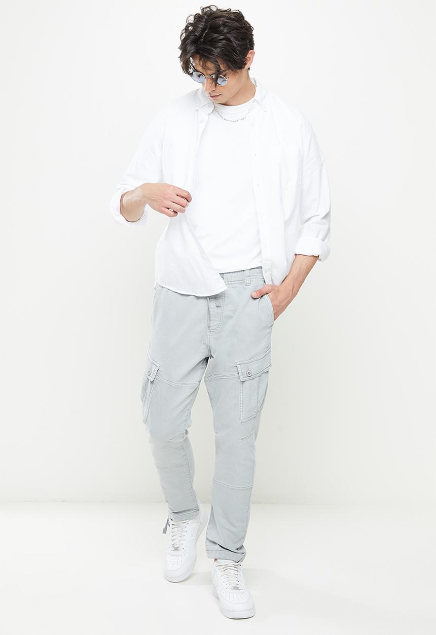 Cotton On - Military cargo pant - overcast grey