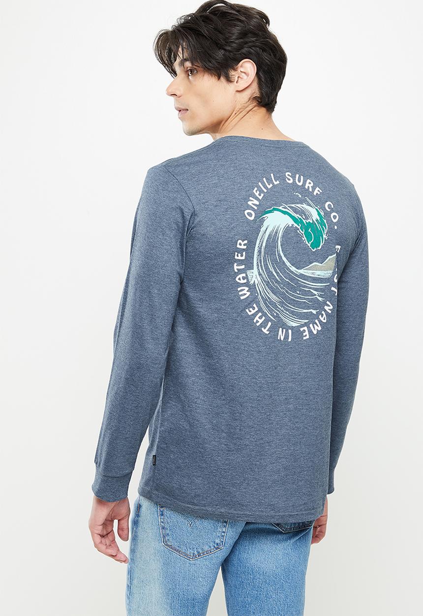 O'Neill - Amped long sleeve tee  - navy melange