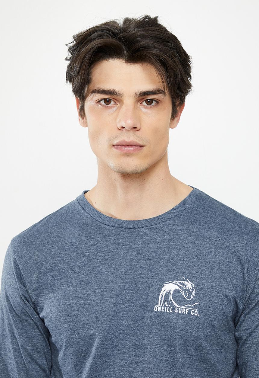 O'Neill - Amped long sleeve tee  - navy melange
