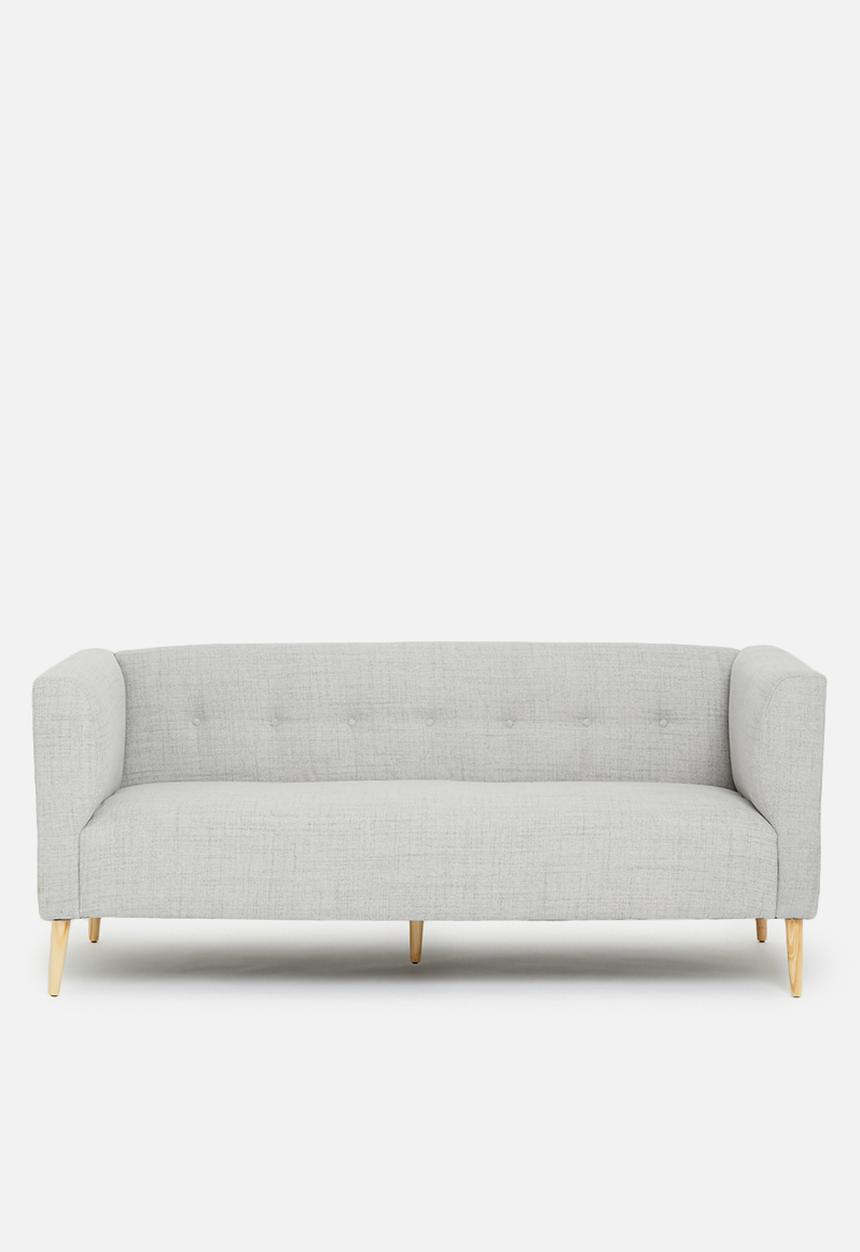 Sixth Floor - Rose 3 seater - grey