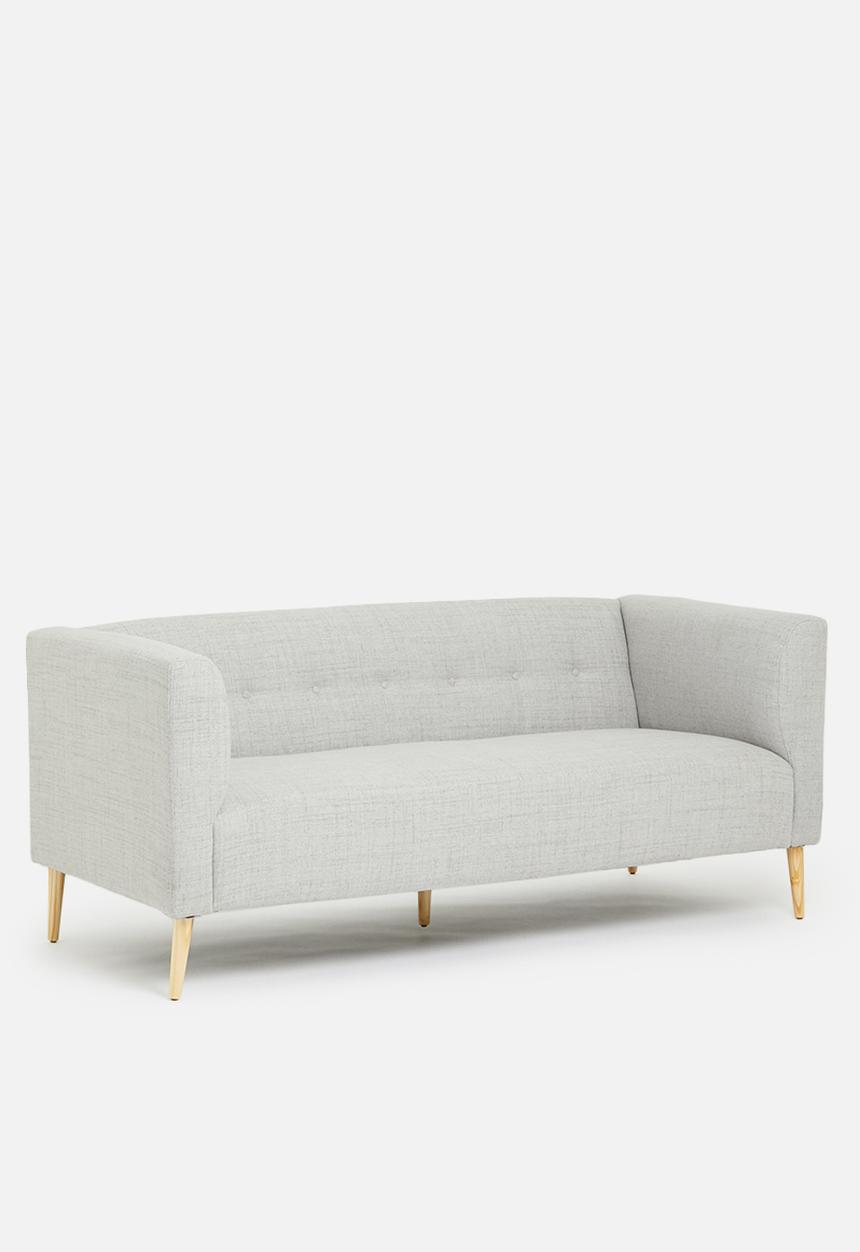 Sixth Floor - Rose 3 seater - grey