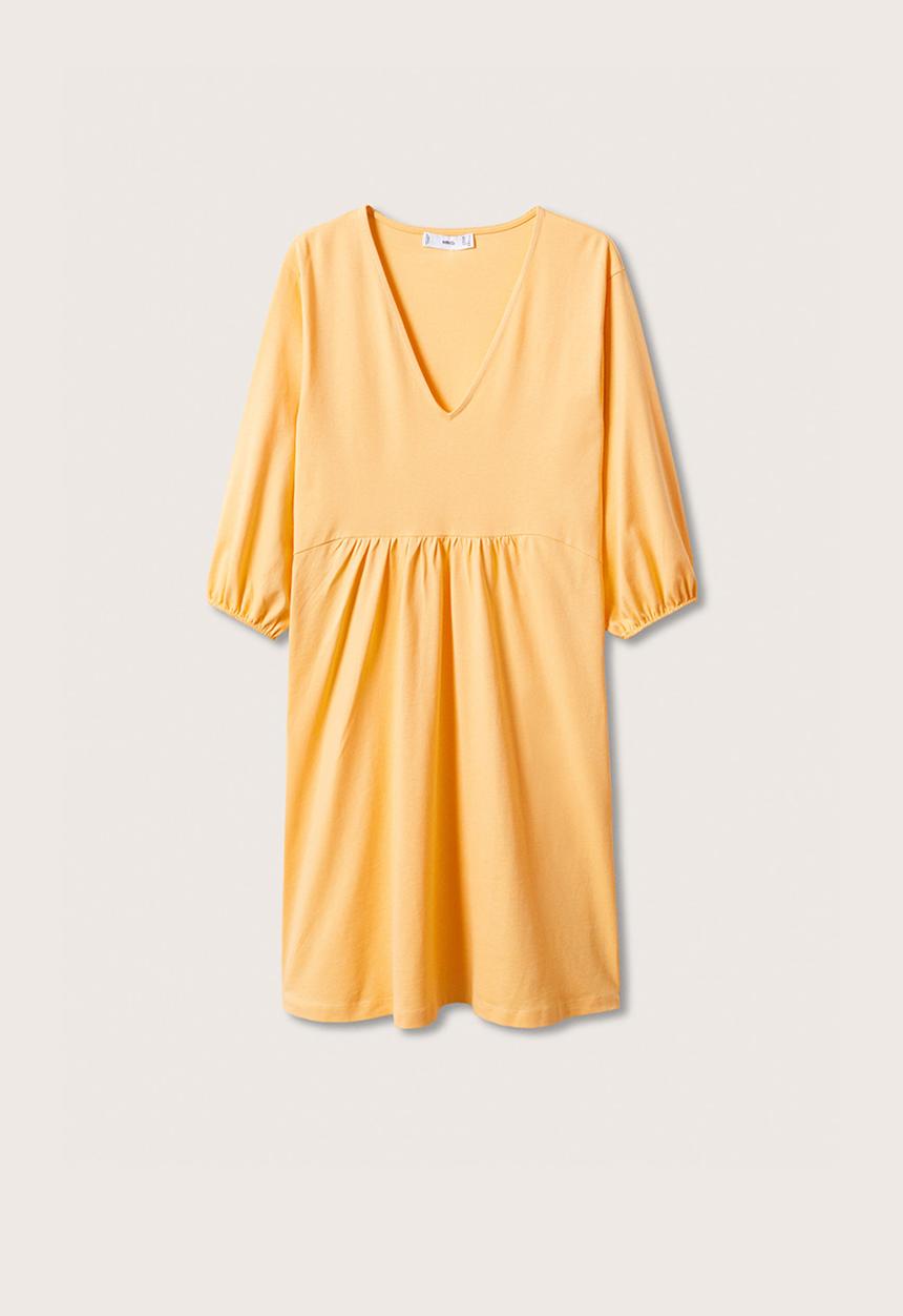 MANGO - Dress serenade - light pastel orange