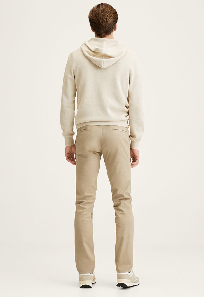 MANGO - Barna Slim fit  chino trousers - beige