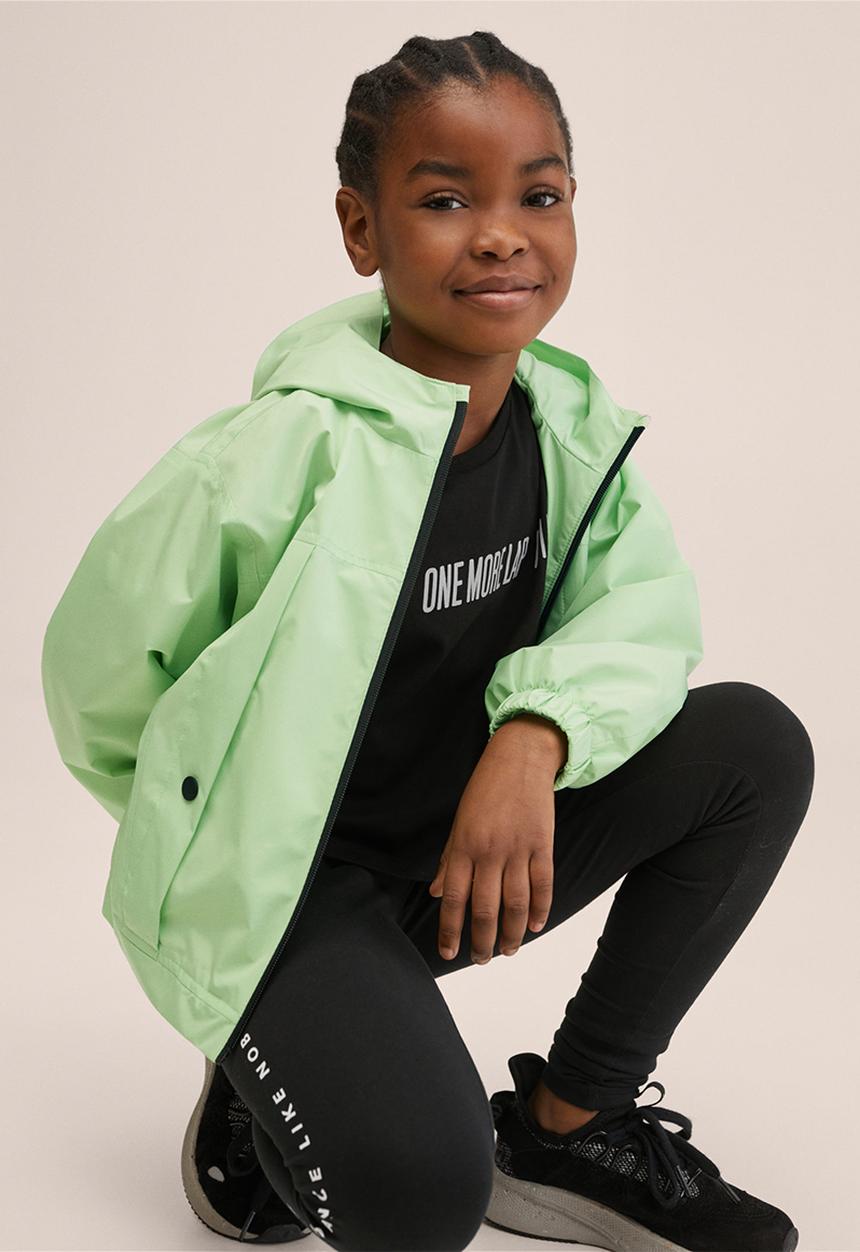 MANGO - Jacket selena - green