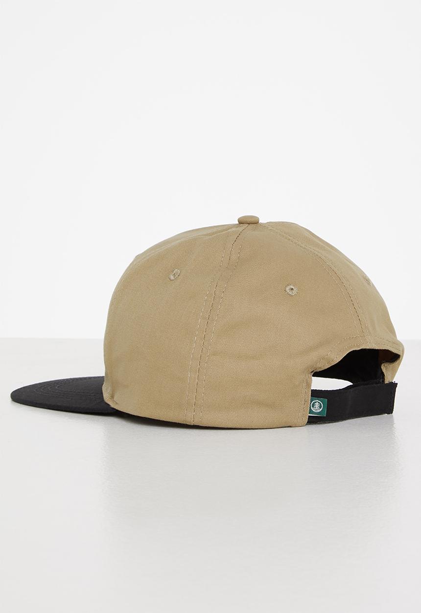 Lark & Crosse - Snapback cap - black & stone
