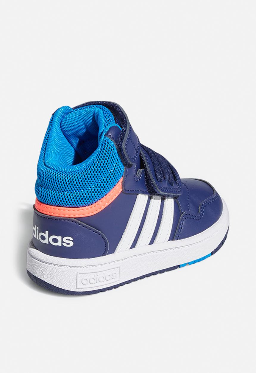 adidas Originals - Hoops mid 3.0 ac i - dark blue/blue rush/turbo