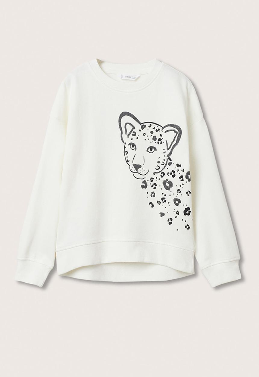 MANGO - Sweatshirt dublin - white