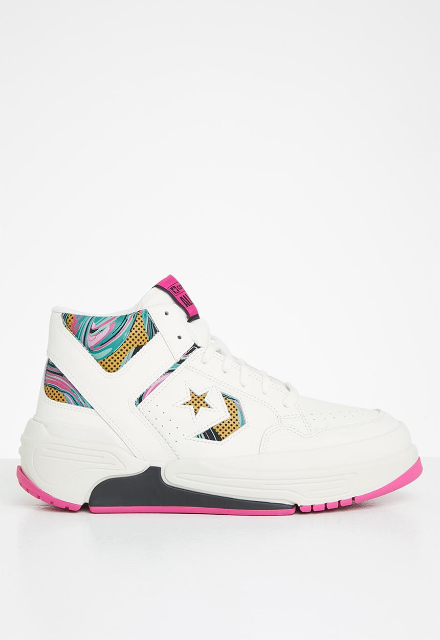 Converse - Weapon cx mid - throwback craft - vintage white/prime pink/black