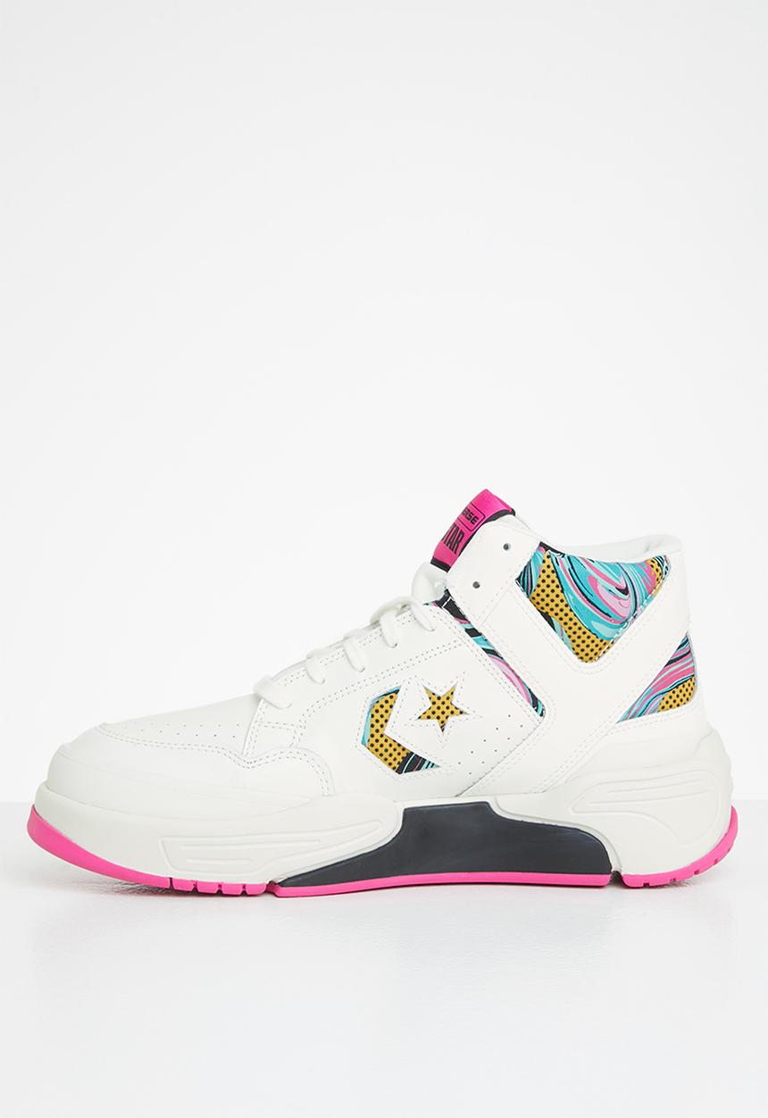 Converse - Weapon cx mid - throwback craft - vintage white/prime pink/black