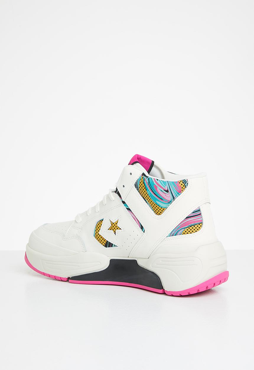 Converse - Weapon cx mid - throwback craft - vintage white/prime pink/black